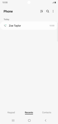 Press the required number.