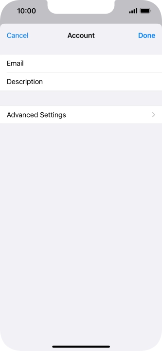 Press Advanced Settings.