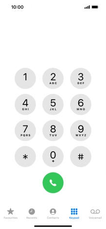 Press Recents.