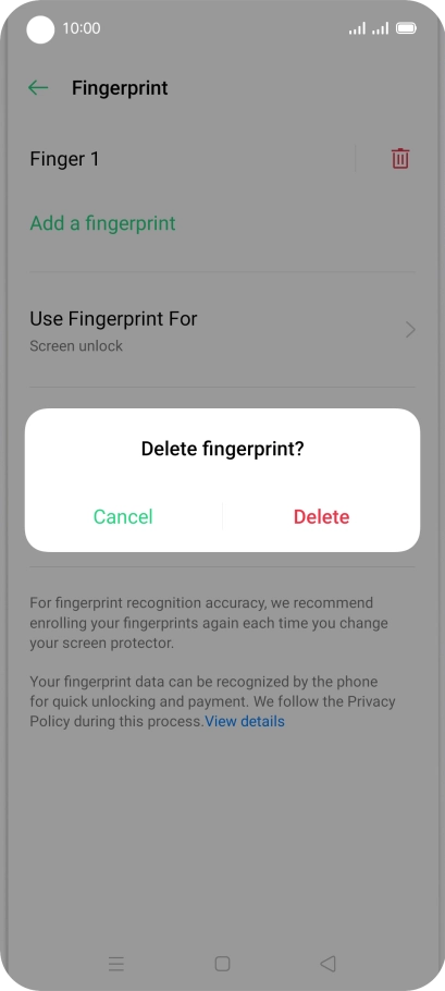 Press Delete.