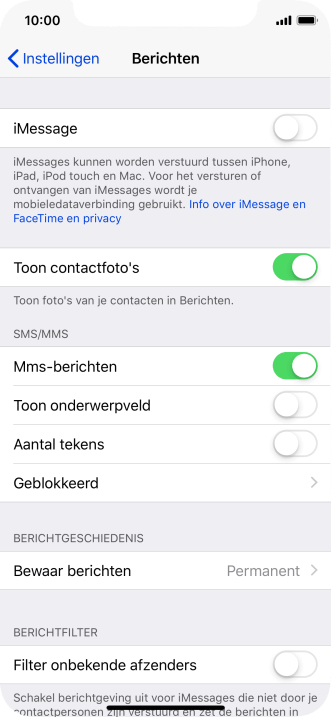 Apple Iphone X De Telefoon Instellen Voor Mms Vodafone Nederland