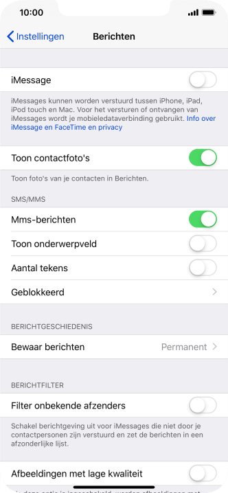 Apple Iphone Xs Max De Telefoon Instellen Voor Mms Vodafone Nederland