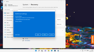 Lenovo IdeaPad 5G - Restore factory default settings | Vodafone UK Lenovo IdeaPad 5G - Restore factory default settings | Vodafone UK