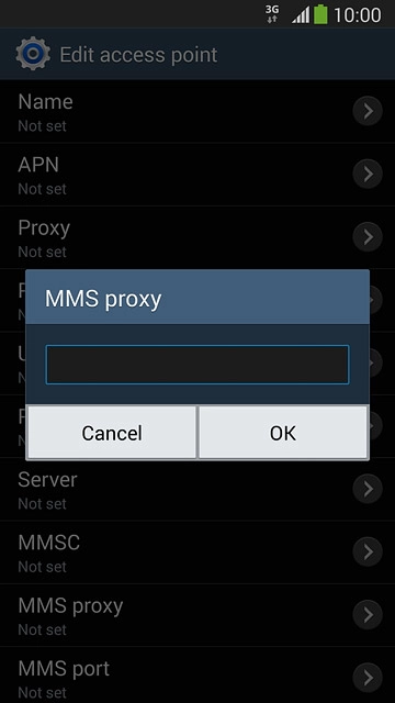 Key in 10.24.59.200 and press OK.