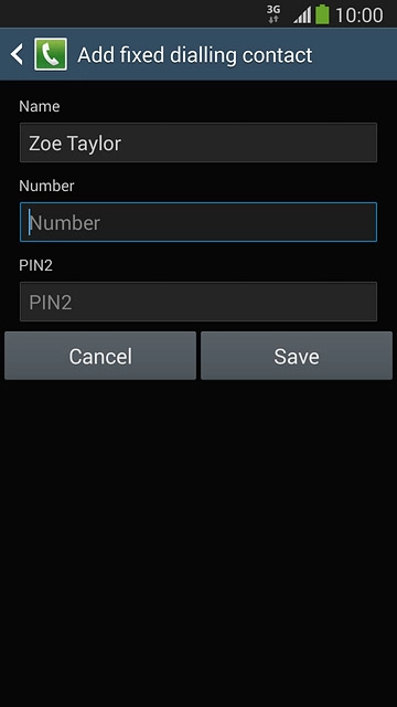 Press Number and key in the required number.