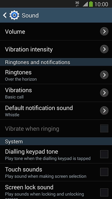 Press Ringtones.