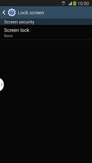 Press Screen lock.