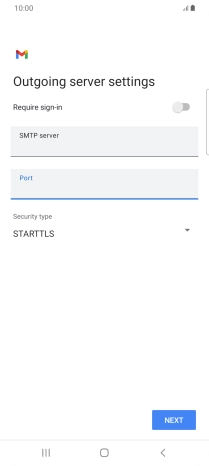 Press the drop down list below 