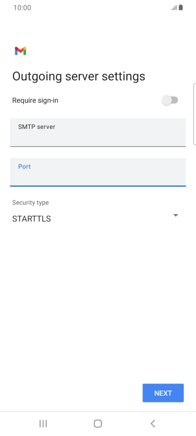 Press the drop down list below 