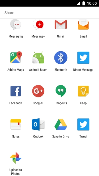 Press Bluetooth.