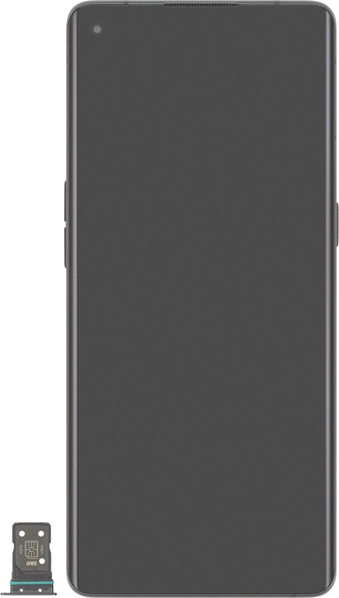 Turn your SIM as illustrated in the first SIM holder and place it in the SIM holder.