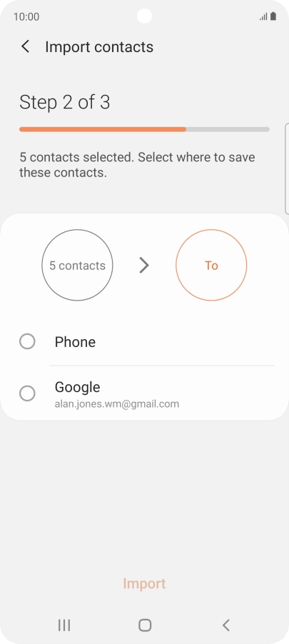 Press Phone.