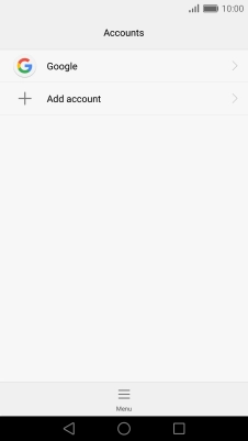 Press Add account.