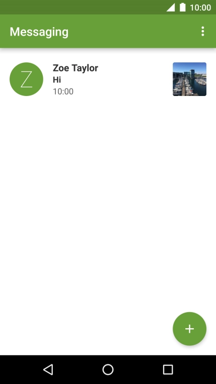 Press the new message icon.