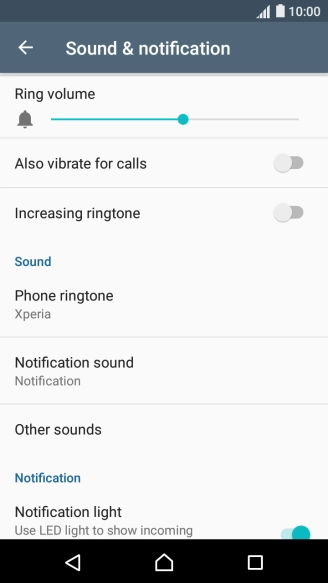 Press Phone ringtone.