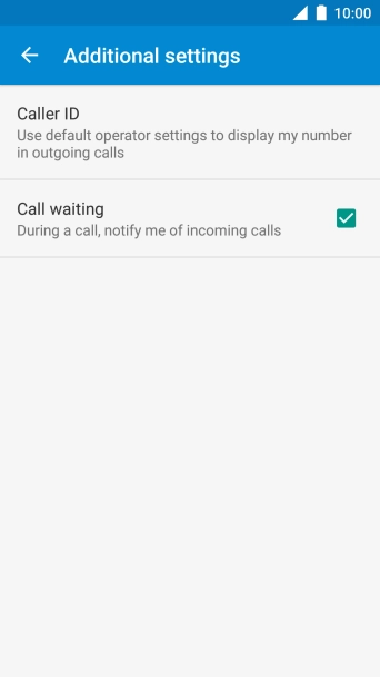 Press Caller ID.