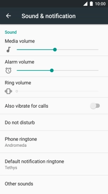 Press Phone ringtone.