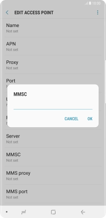 Key in http://www.vodafone.ie/mms and press OK.