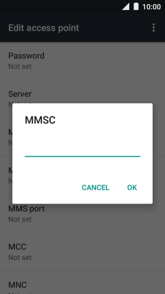 Key in http://www.vodafone.ie/mms and press OK.