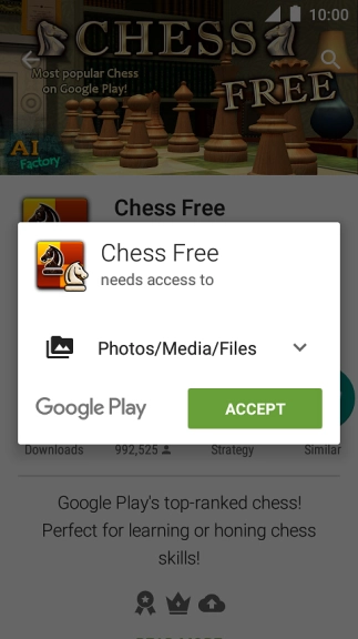 Press ACCEPT.