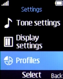 Select Profiles.