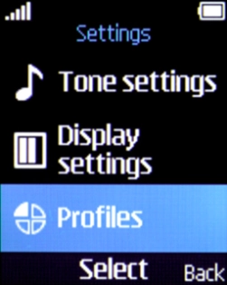 Select Profiles.