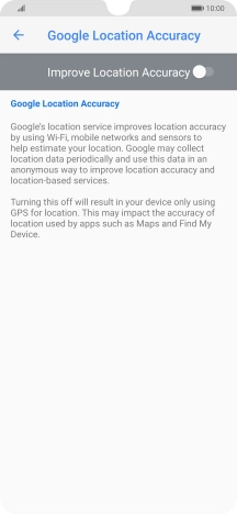 If you press the indicator next to 