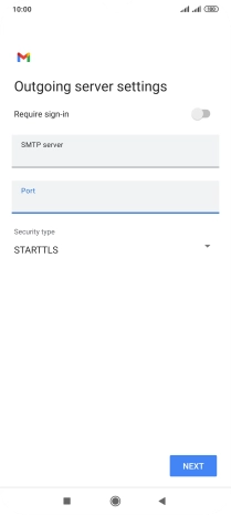 Press the drop down list below 