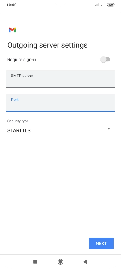 Press the drop down list below 