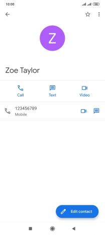 Press the required number.