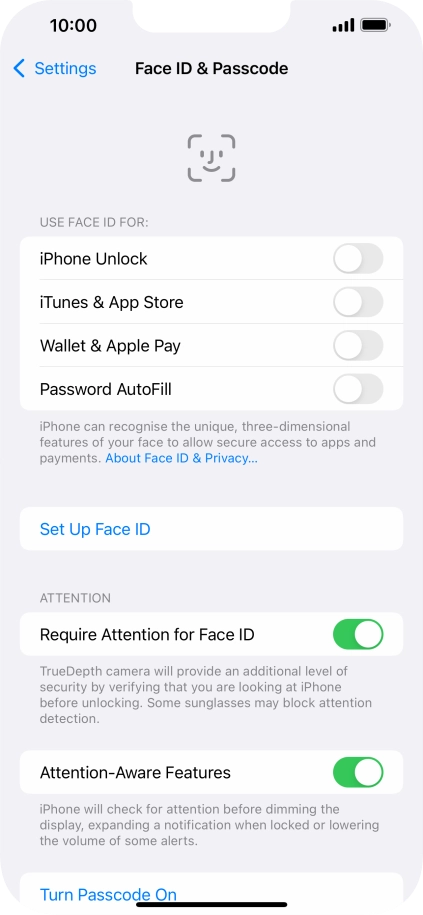 Slide your finger upwards starting from the bottom of the screen to return to the home screen.