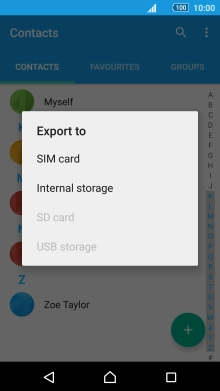 Press SIM card.