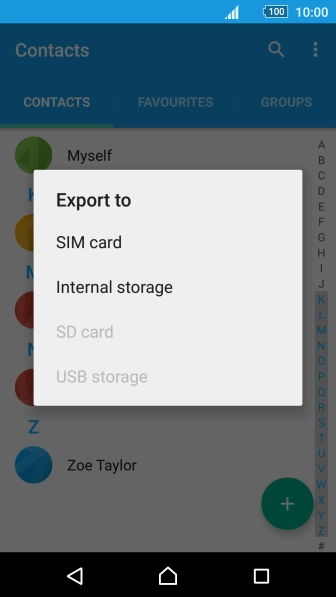 Press SIM card.