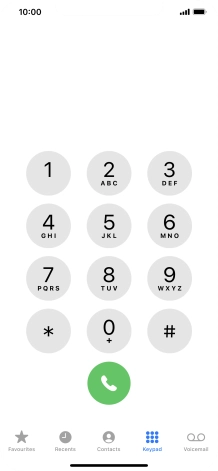 Press Keypad.