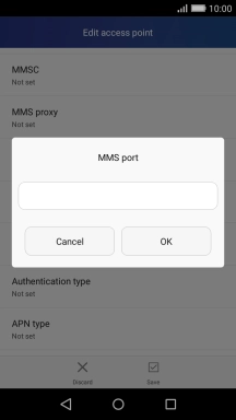 Key in 80 and press OK.