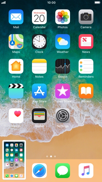 To edit your screenshot, press the screenshot and follow the instructions on the screen to make the required changes.