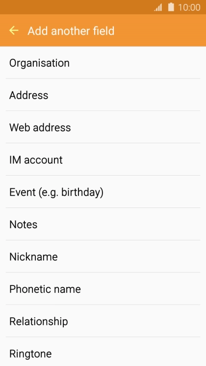 Press Ringtone.