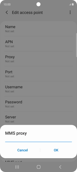 Key in 10.24.59.200 and press OK.