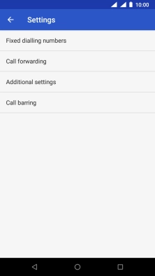 Press Additional settings.