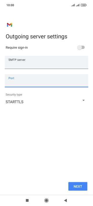 Press the drop down list below 