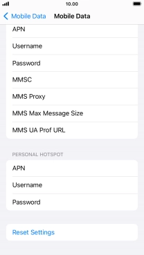 Press MMS Proxy and key in 10.24.59.200:80.