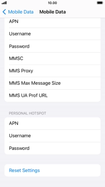 Press MMS Proxy and key in 10.24.59.200:80.