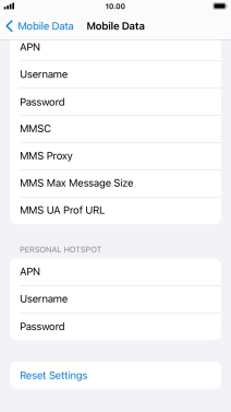 Press MMS Proxy and key in 10.24.59.200:80.
