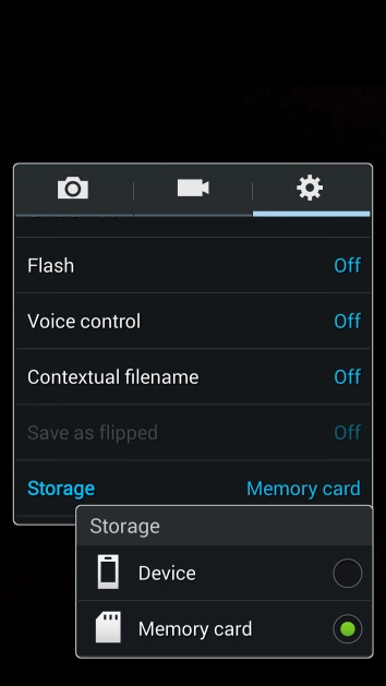 Press the required memory.