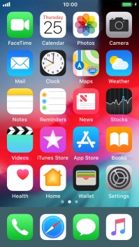 When the battery charging icon is displayed, the battery is charging.