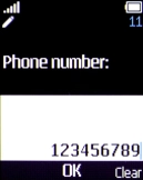 Press the Navigation key.
