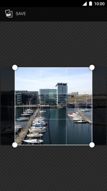 Drag the frame to the required position to select the required detail and press SAVE.