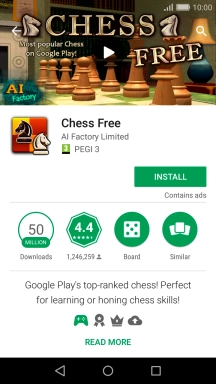 Press INSTALL and follow the instructions on the screen to install the app.