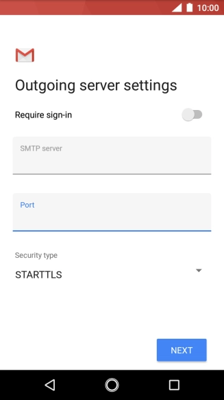 Press the drop down list below 