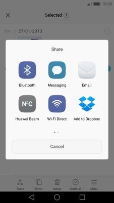 Press Bluetooth.